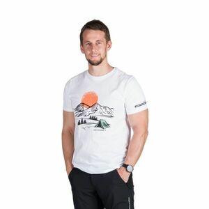 Northfinder BIRGER Tricou outdoor bărbați, alb, mărime imagine