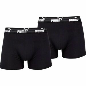Puma ELEMENTS MEN BOLD LOGO BOXERS 2P Boxeri bărbați, negru, mărime imagine