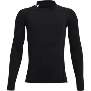 Under Armour HG ARMOUR MOCK Tricou compresiv pentru băieți, negru, mărime S imagine