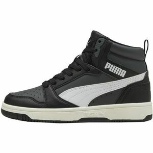 Puma REBOUND V6 MID JR Încălțăminte pe gleznă pentru copii, negru, mărime 35.5 imagine