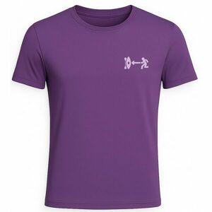EG DERMIS S/S W Tricou din lycra pentru femei, mov, mărime imagine