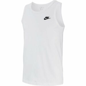 Nike NSW CLUB - TANK M Maieu pentru bărbați, alb, mărime imagine