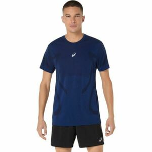 ASICS ROAD SEAMLESS SS TOP Tricou alergare bărbați, albastru, mărime imagine