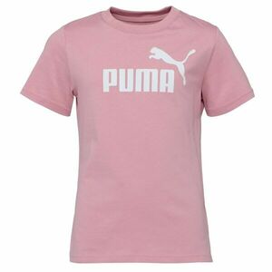 Puma ESSENTIALS NO. 1 LOGO TEE G Tricou fete, roz, mărime imagine