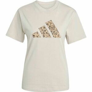 adidas ANIMAL TEE W Tricou pentru femei, bej, mărime imagine
