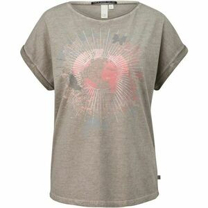 s.Oliver QS PRINT NOOS Tricou de damă, gri, mărime imagine