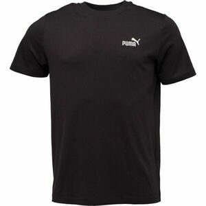 Puma ESSENTIALS 2COLOR SMALL NO 1 LOGO TEE Tricou bărbați, negru, mărime imagine