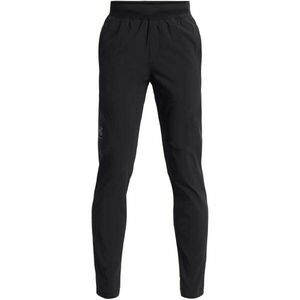 Under Armour UNSTOPPABLE TAPERED PANT Pantaloni pentru băieți, negru, mărime M imagine