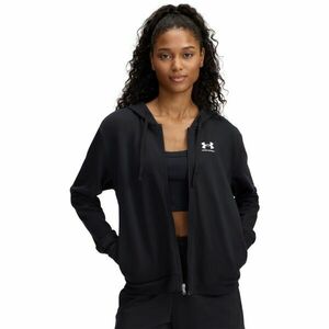 Under Armour RIVAL TERRY HOODIE Hanorac de damă, negru, mărime M imagine