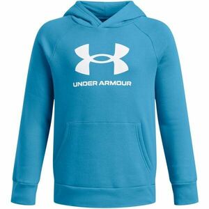 Under Armour RIVAL FLEECE BL HOODIE Hanorac de băieți, albastru deschis, mărime XL imagine