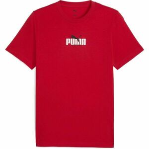 Puma GRAPHIC WORDING TEE Tricou pentru bărbați, roșu, mărime imagine