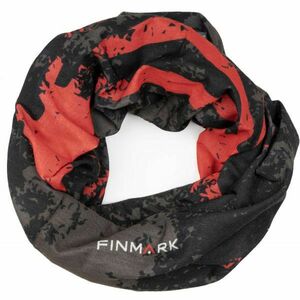 Finmark FS-001 Eșarfă multifuncțională, negru, mărime imagine