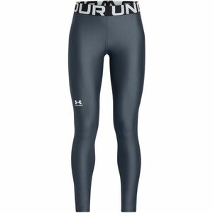 Under Armour HG LEGGING Colanți pentru fete, gri închis, mărime XL imagine