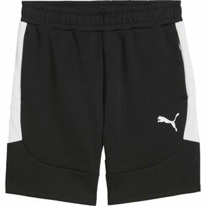 Puma TEAMEVOSTRIPESHORTS Șort pentru bărbați, negru, mărime imagine