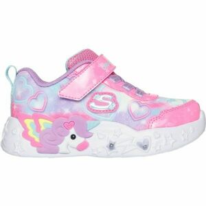 Skechers UNICORN CHARMER Încălțăminte cu luminițe pentru fete, roz, mărime imagine