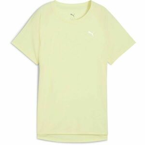 Puma RUN FAVORITES VELOCITY TEE W Tricou sport de damă, galben, mărime imagine