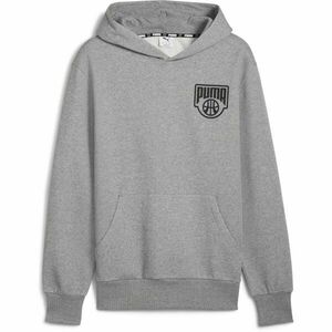 Puma POSTERIZE HOODIE Hanorac pentru bărbați, gri, mărime imagine