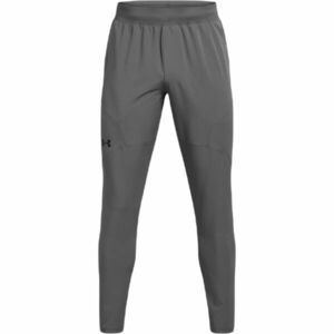 Under Armour UNSTOPPABLE TAPERED PANTS Pantaloni trening bărbați, gri închis, mărime imagine