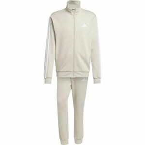 adidas SPORTSWEAR BASIC 3-STRIPES FLEECE Trening pentru bărbați, bej, mărime imagine
