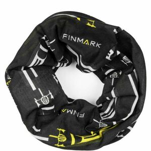 Finmark FS-009 Eșarfă multifuncțională, negru, mărime imagine
