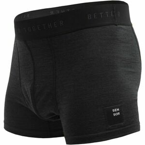 Sensor MERINO CORDURA Boxeri bărbați, negru, mărime XXL imagine