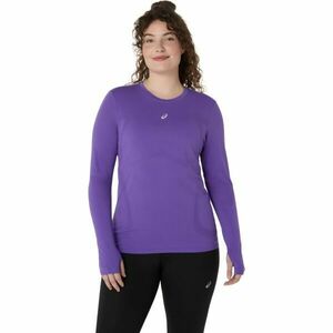 ASICS ROAD SEAMLESS LS TOP Tricou cu mâneci lungi de damă, mov, mărime imagine