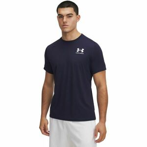 Under Armour HEATGEAR FITTED Tricou bărbați, albastru închis, mărime imagine