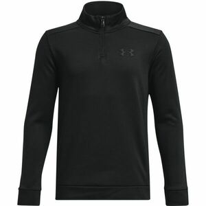 Under Armour ARMOUR FLEECE 1/4 ZIP Hanorac băieți, negru, mărime XL imagine