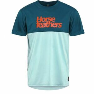 Horsefeathers FURY Tricou de ciclism bărbați, albastru deschis, mărime imagine