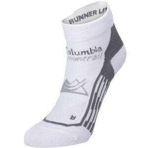 Columbia LINES RUN LOW-CUT Șosete sport, alb, mărime imagine