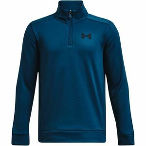 Under Armour ARMOUR FLEECE 1/4 ZIP Hanorac băieți, albastru închis, mărime M imagine