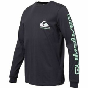 Quiksilver OMNI LOGO LS Tricou pentru bărbați, negru, mărime imagine