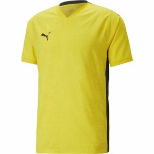 Puma TEAMCUP JERSEY Tricou de fotbal pentru bărbați, galben, mărime imagine