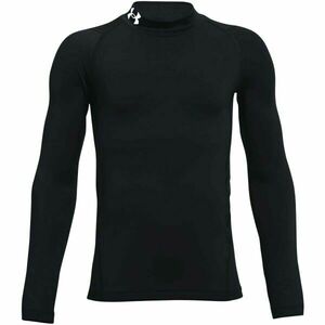 Under Armour ARMOUR MOCK Tricou cu mânecă lungă pentru băieți, negru, mărime XS imagine