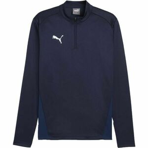 Puma TEAMGOAL TRAINING 1/4 ZIP TOP Tricou pentru bărbați, albastru închis, mărime imagine