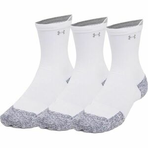 Under Armour RUN CUSHION 3PK Șosete, alb, mărime L imagine
