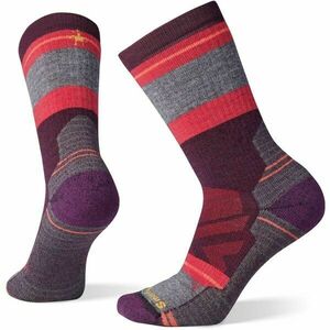 Smartwool W HIKE FULL CUSHION SATURNSPHERE CREW Șosete damă, vișiniu, mărime imagine