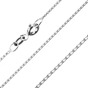 Lănțișor realizat din argint 925 - cu zale rotunde ovale, 0, 8 mm imagine