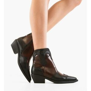 Botine dama Chard Negre imagine