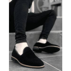Mocasini barbati negri 12215 N16-3 imagine