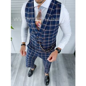 Compleu barbati Vesta + Pantaloni B4137 N7-4.2 imagine