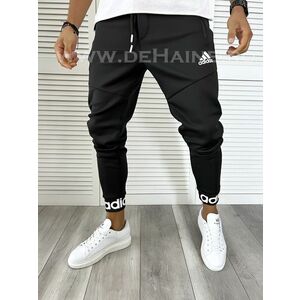 Pantaloni de trening conici negri CU MID DEFECT DEF9373 N8-3.1 imagine