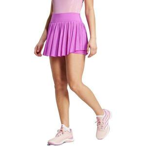Fusta femei adidas Pleated Aeroready Skirt Pro Pink IX3318, M, Mov imagine