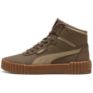 Pantofi sport femei Puma Carina 3.0 Mid 40264301, 39, Maro imagine