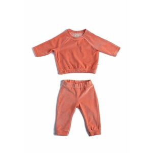 Set de bluza sport de catifea si pantaloni sport1 imagine