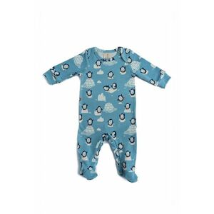Pijama de bumbac organic cu botosei imagine