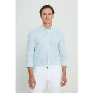 Camasa slim fit de bumbac imagine