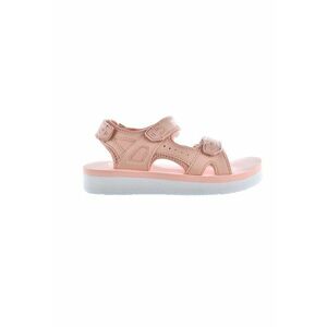 Sandale din piele ecologica cu insertii din material textil imagine