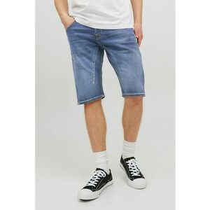 Bermude din denim cu croiala dreapta imagine