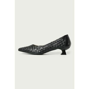 Pantofi de piele cu toc kitten Luana imagine